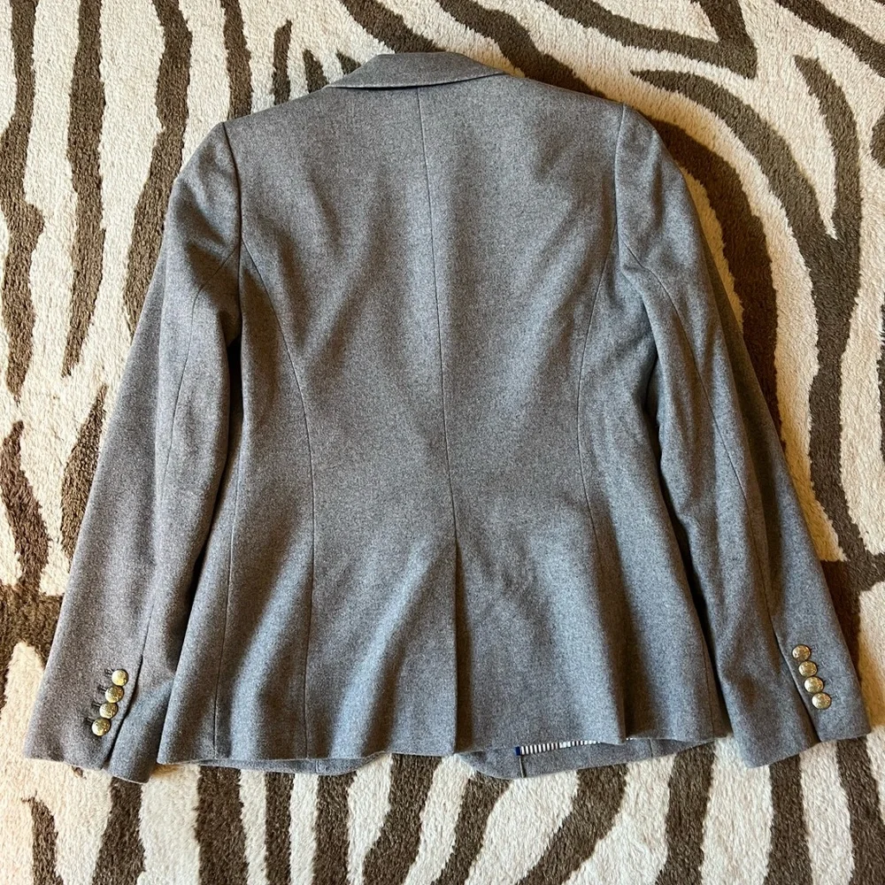 J Crew Blazer Gray 4 - Picture 2 of 7